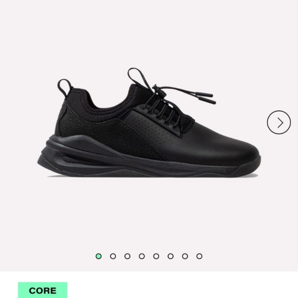 NEW! Clove comfy black sneakers nurses/medical staff 5.5 - Picture 2 of 4